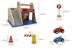 Toyslink Wooden Parking playset