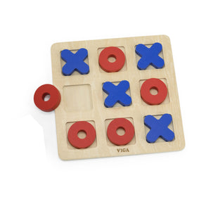 Viga - Wooden Tic-tac-toe (Noughts and Crosses) Game