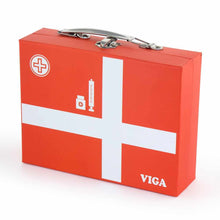 Viga - Wooden Medical kit in Suitcase