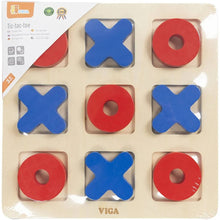 Viga - Wooden Tic-tac-toe (Noughts and Crosses) Game