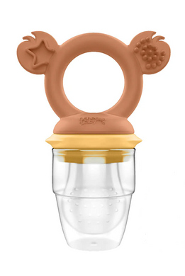 Cherub Baby Silicone Fresh Food Feeder - Mimosa/Caramel