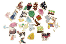 Koala Dream - 30 Pcs Wooden Magnetic Farmyard and Animals