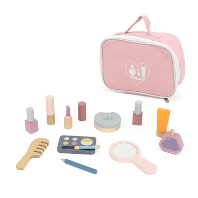 PolarB by Viga - Wooden Make up / Beauty Set in a Soft Case