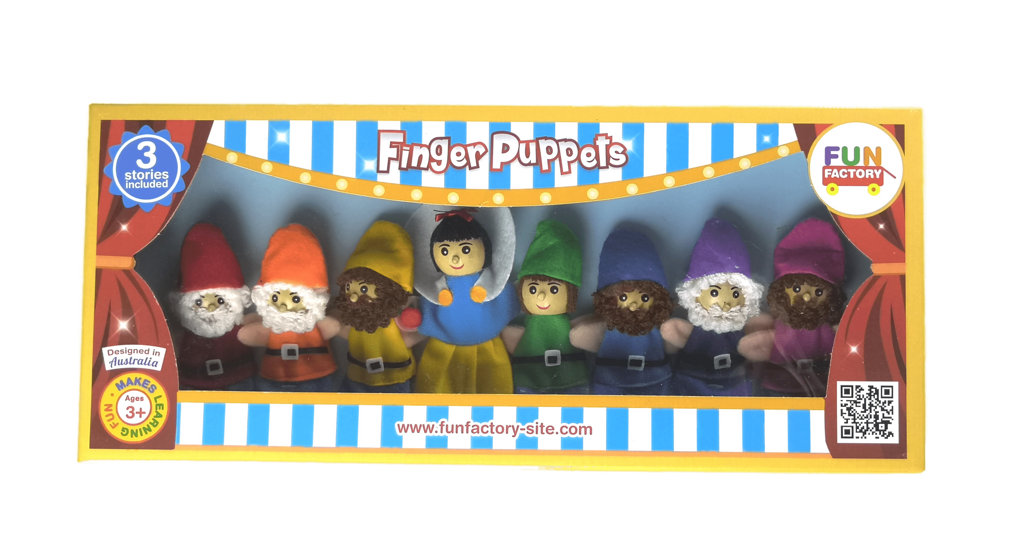 Snow white cheap finger puppets