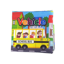 Vehicle Crinkle Cloth Book