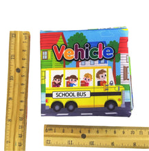 Vehicle Crinkle Cloth Book