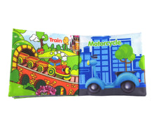 Vehicle Crinkle Cloth Book