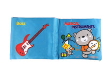 Musical Instruments Crinkle Cloth Book