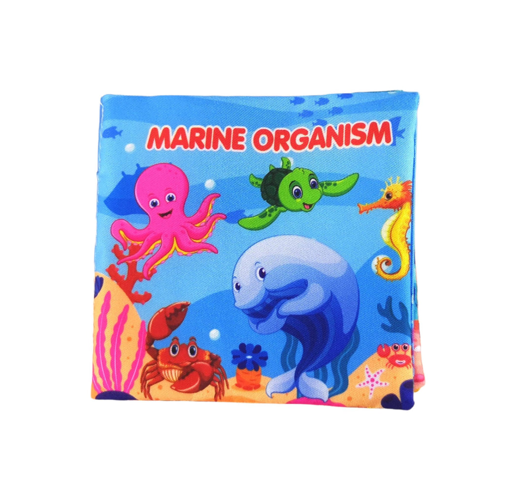 Marine Life Crinkle Cloth Book