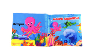 Marine Life Crinkle Cloth Book