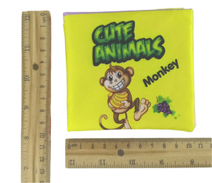 Cute Animals Crinkle Cloth Book