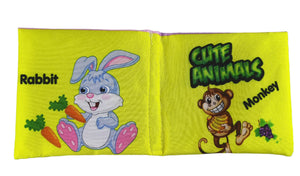 Cute Animals Crinkle Cloth Book