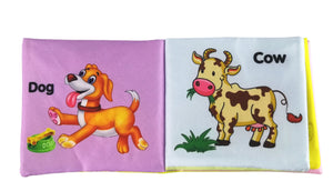 Cute Animals Crinkle Cloth Book