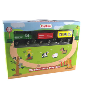 Wooden Magnetic TRAIN Playset (TL923003)