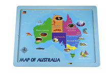 Koala Dream - 24 Pcs Wooden AUSTRALIA MAP Jigsaw Puzzle