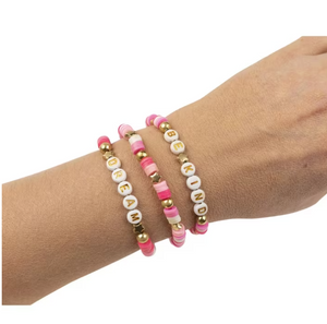 EC - Friendship Bracelet Set Pink