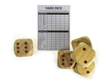 Tooky Toy -5x Large Wooden Dice (Lawn Game)