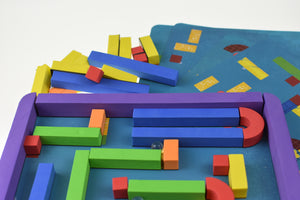 Tookyland - 51 pcs Magnetic Maze Kit