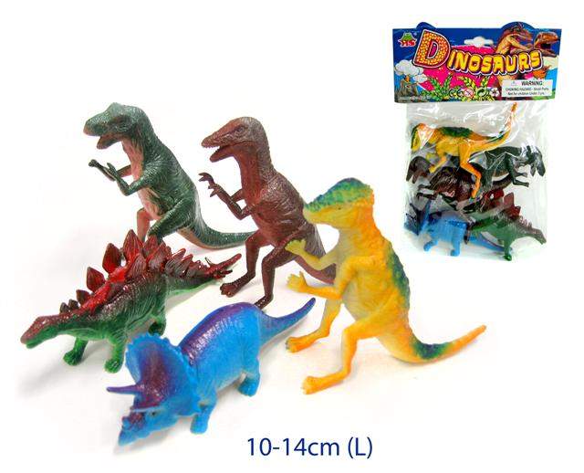 Cheap plastic store dinosaurs