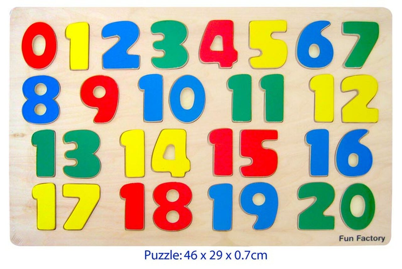 Numbers 1-20 Puzzle