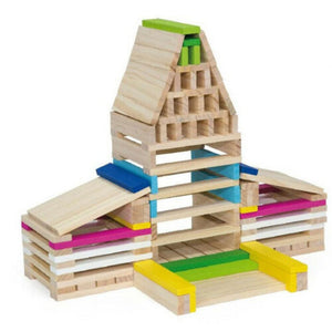 Viga 250 pcs Wooden Building/Creative Blocks